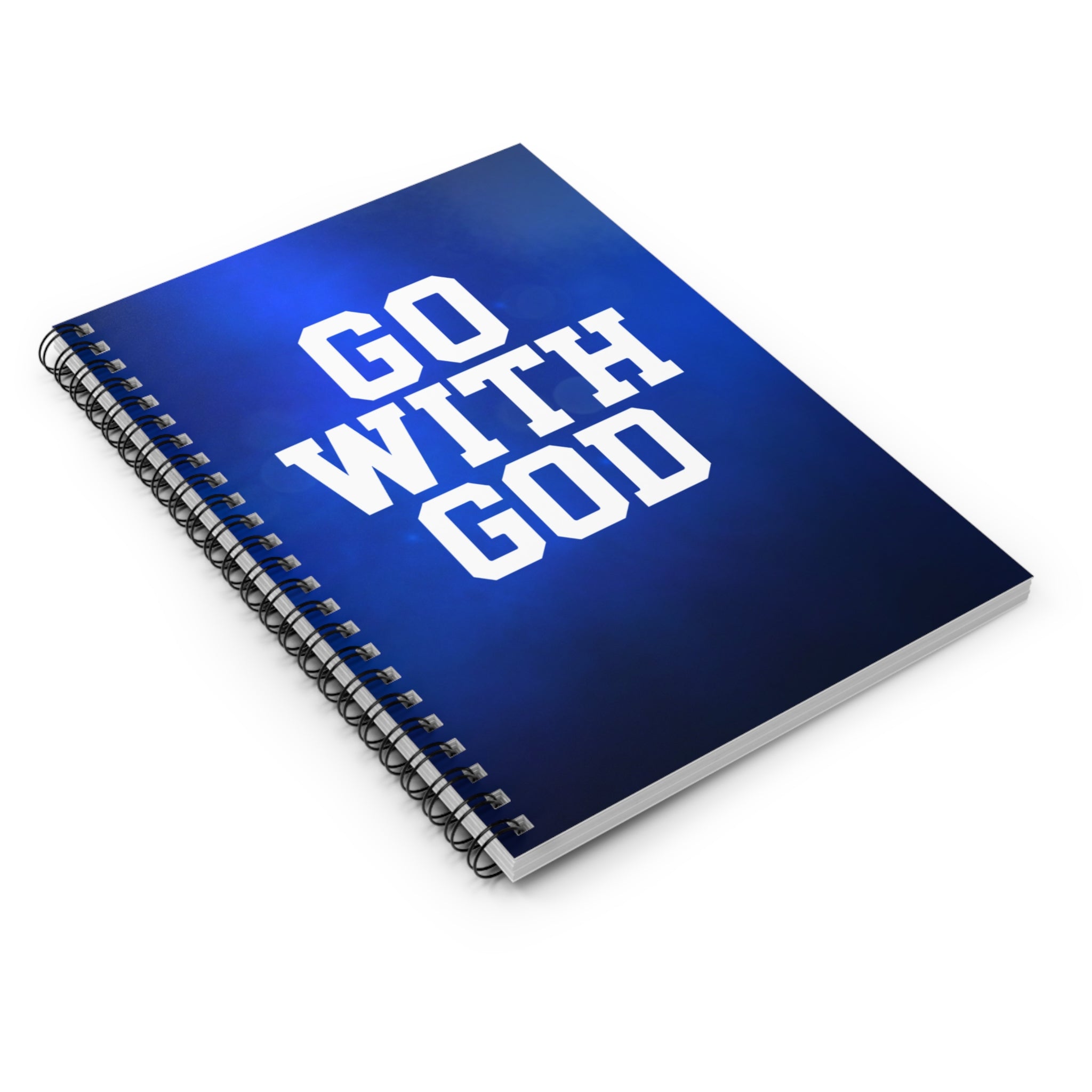 Go With God Spiral Notebook