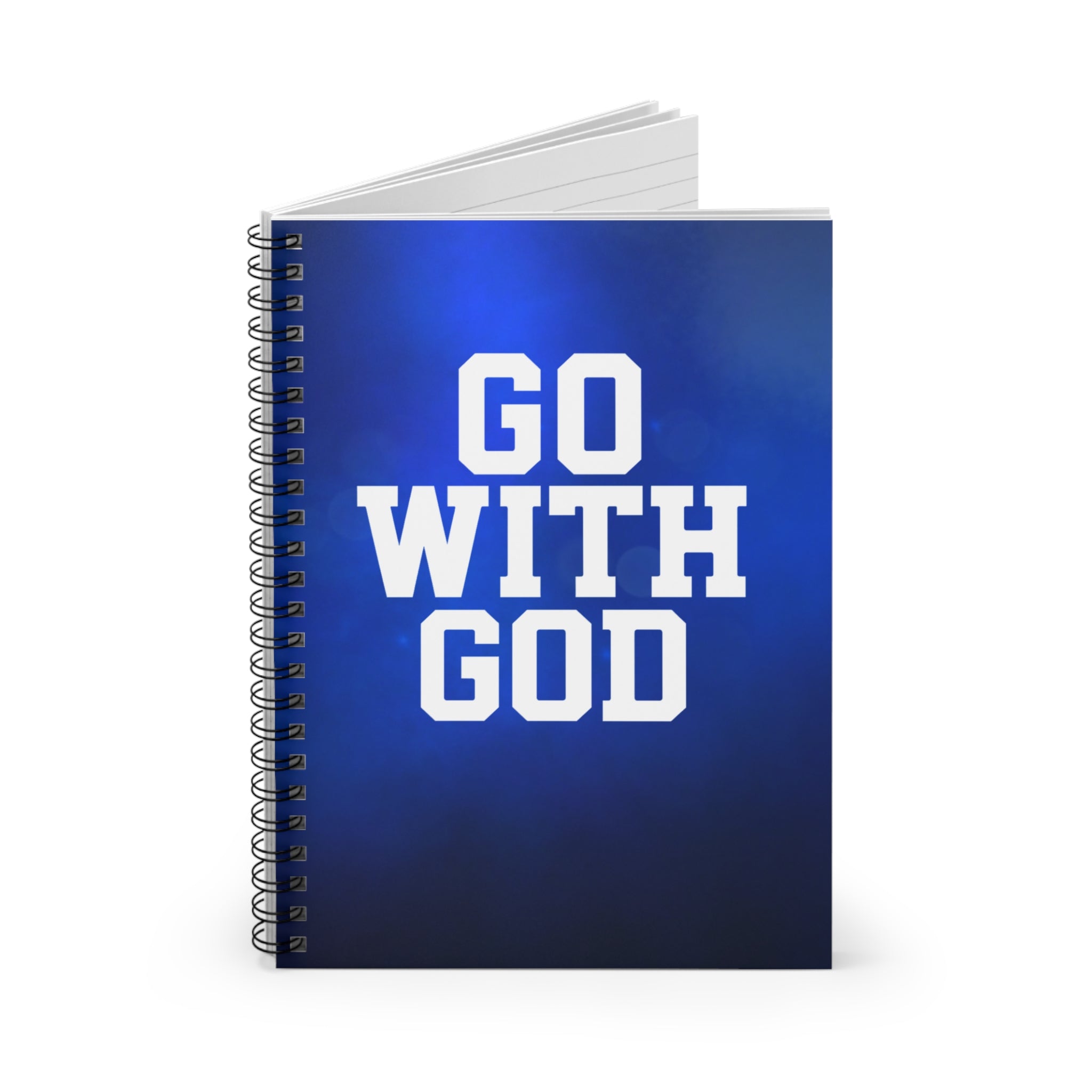 Go With God Spiral Notebook