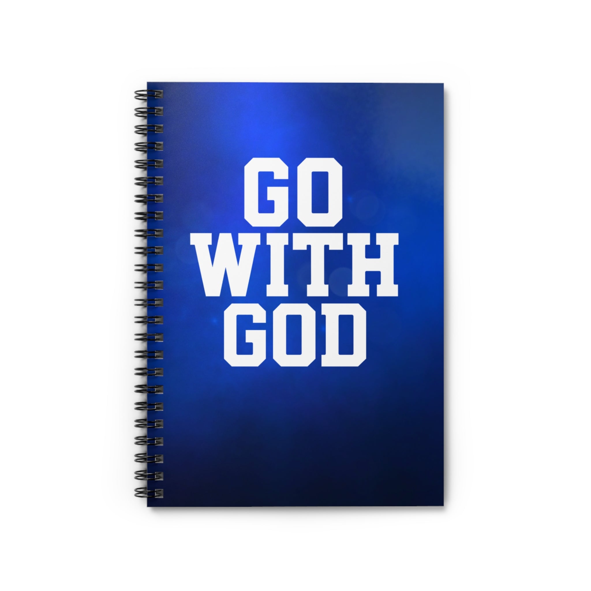 Go With God Spiral Notebook