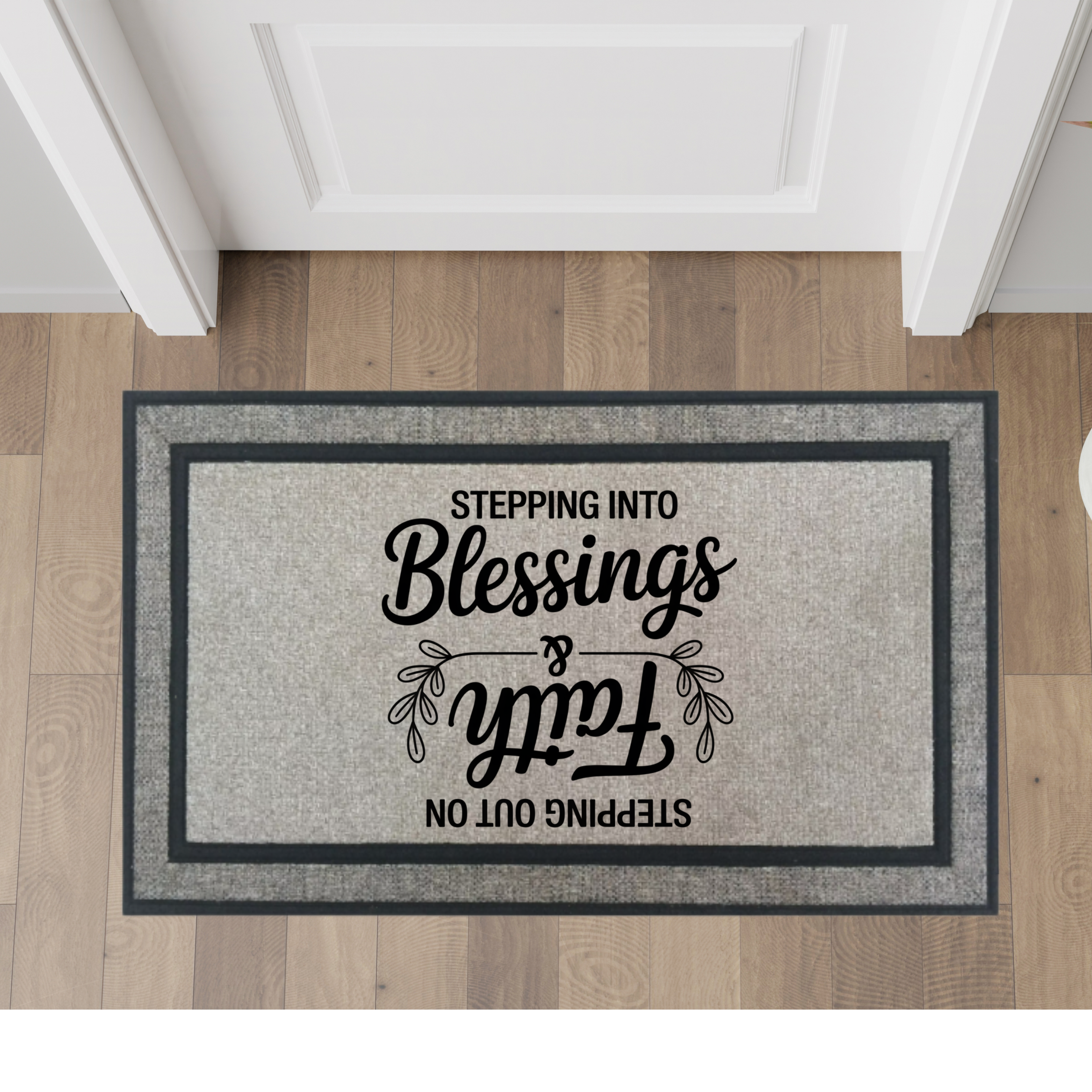 Stepping Into Blessings Doormat