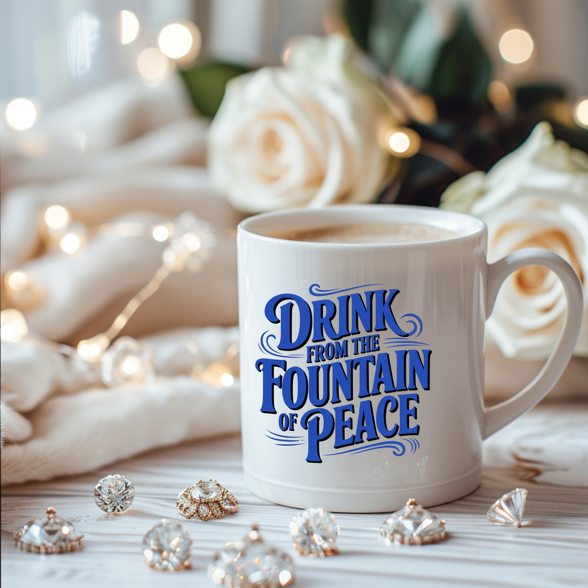 Drink from the Fountain of Peace Mug