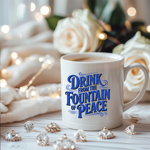 Drink from the Fountain of Peace Mug