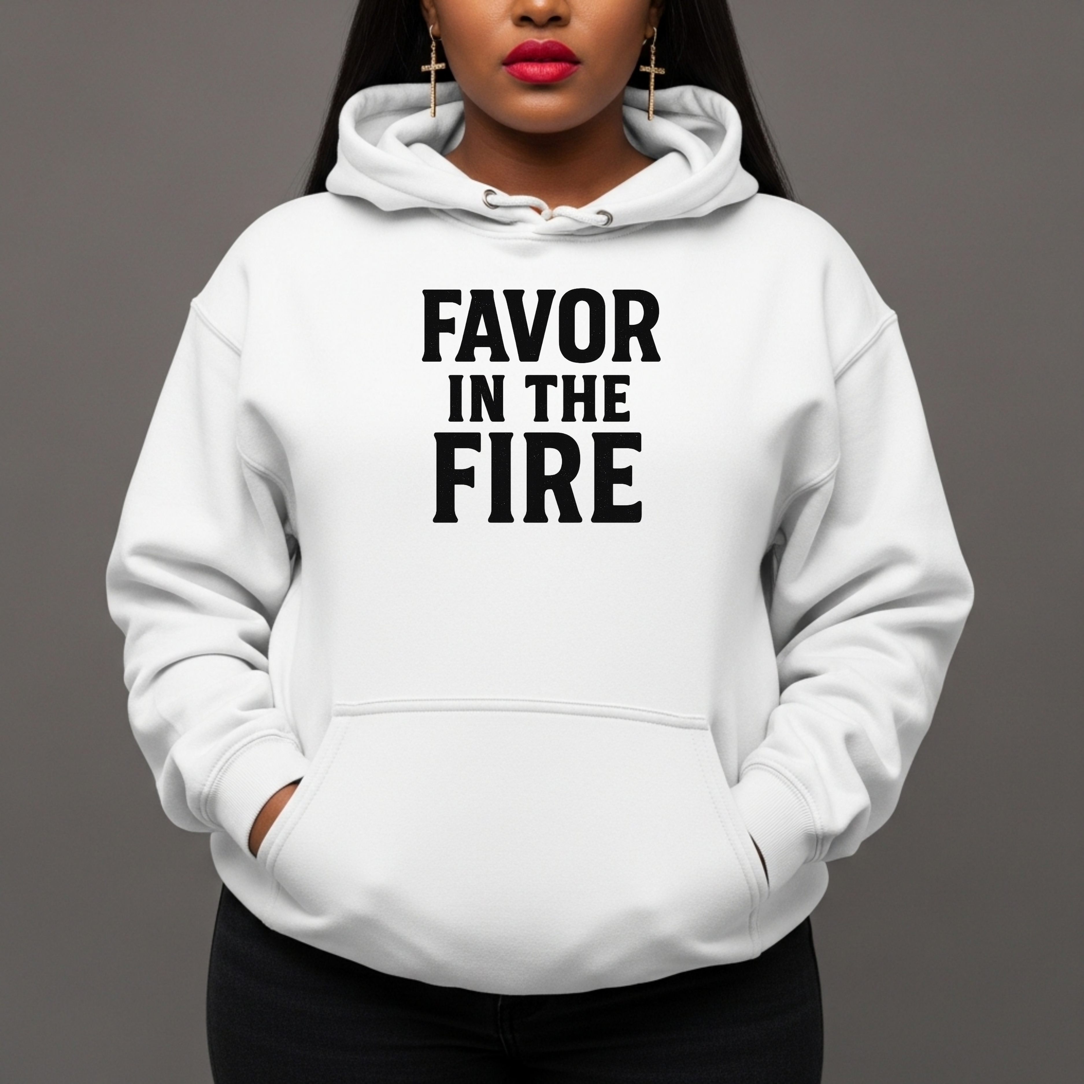 Favor in the Fire Hoodie